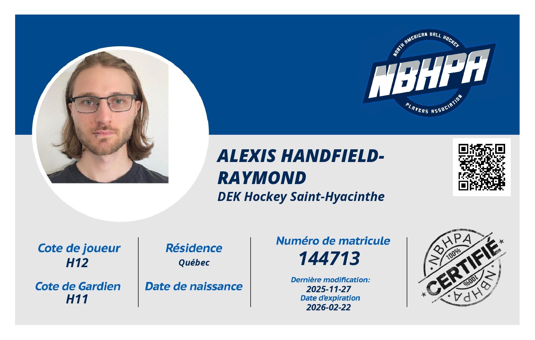 Alexis Handfield-Raymond