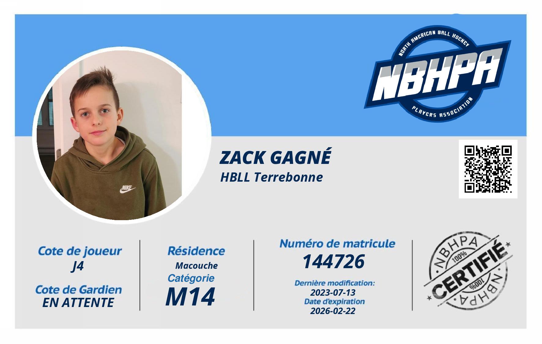 Zack Gagné