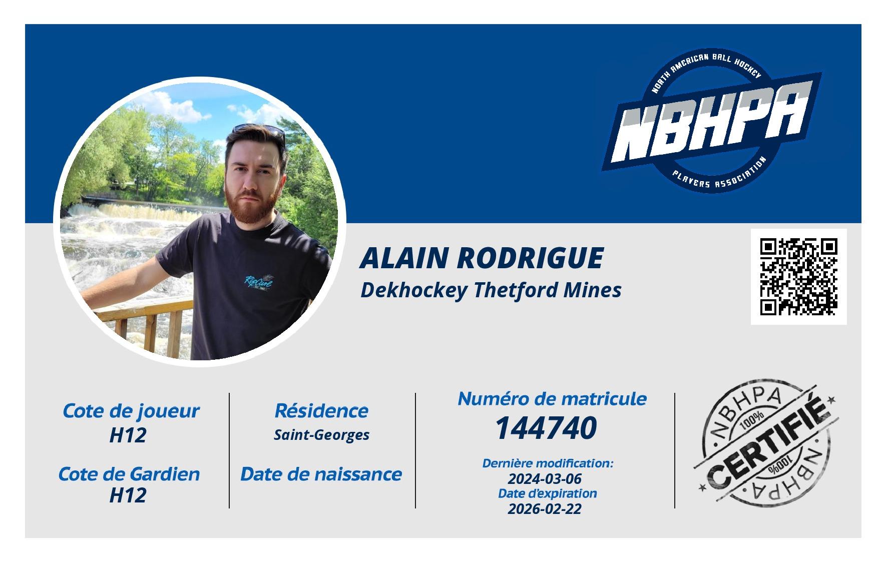 Alain Rodrigue