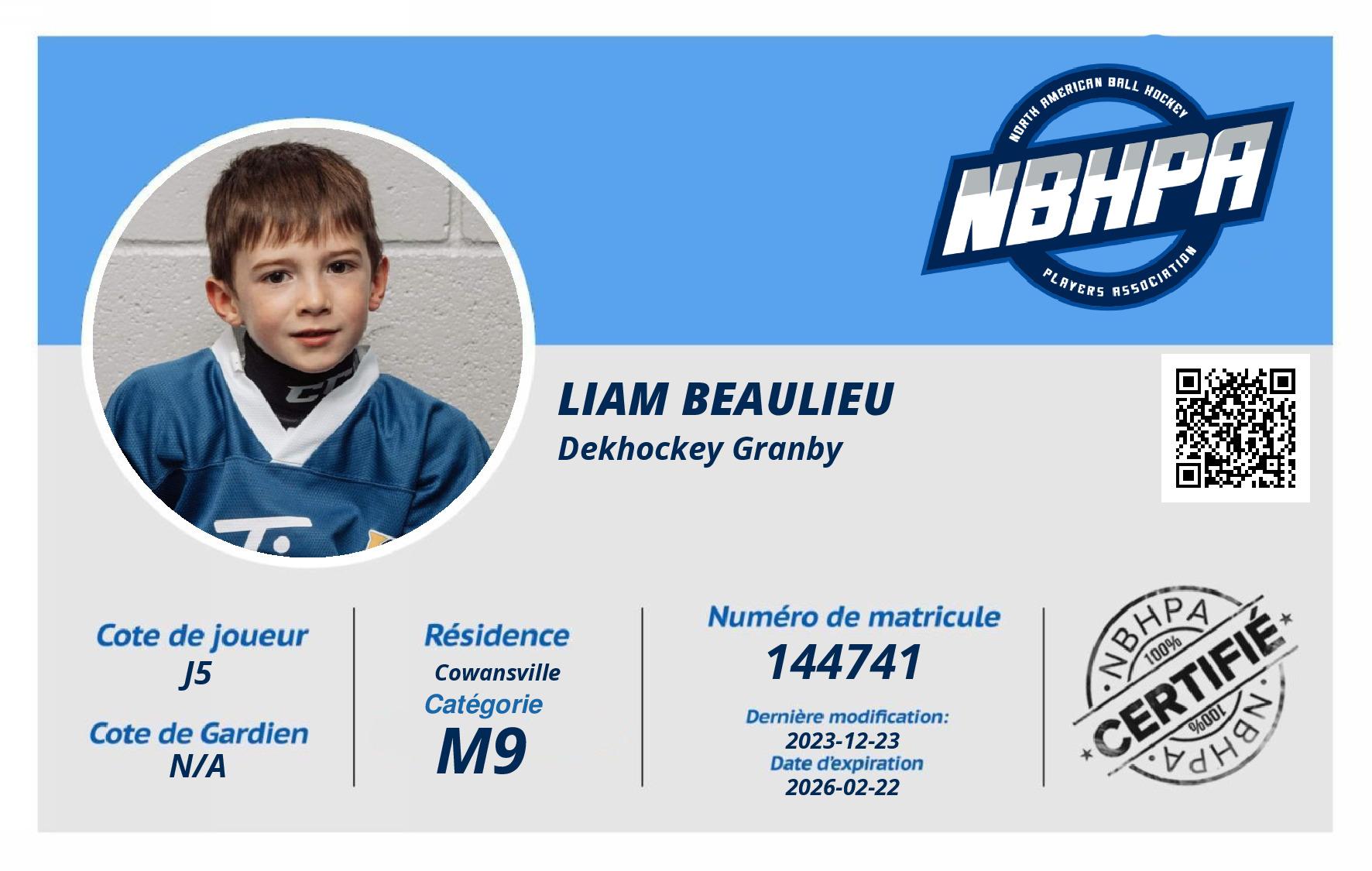 Liam Beaulieu