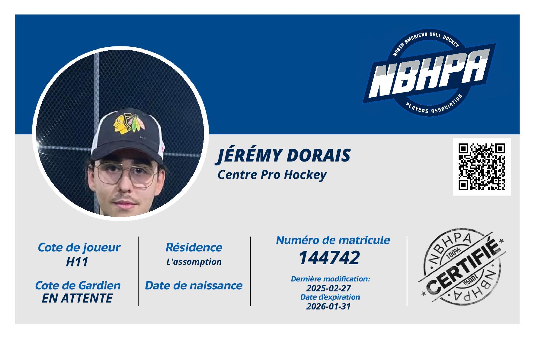 Jérémy Dorais