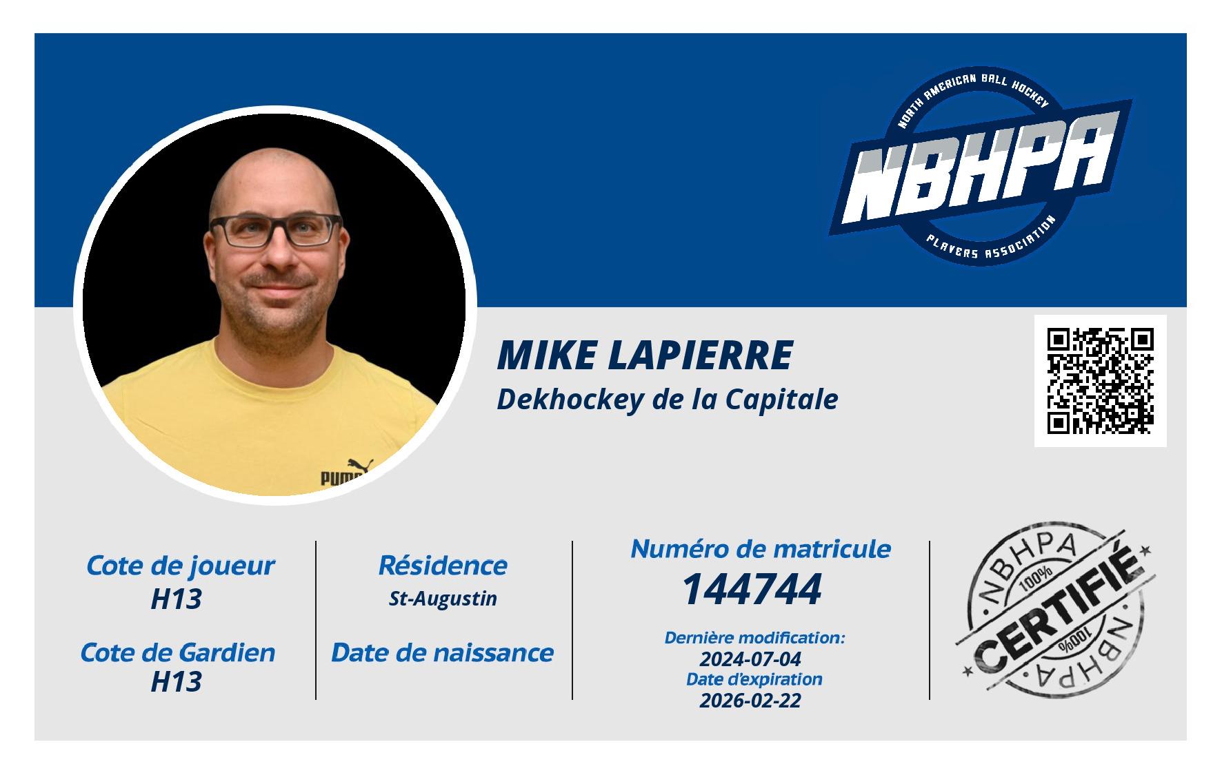 Mike Lapierre