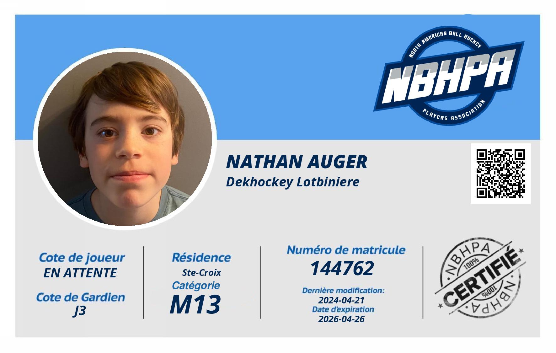 Nathan Auger
