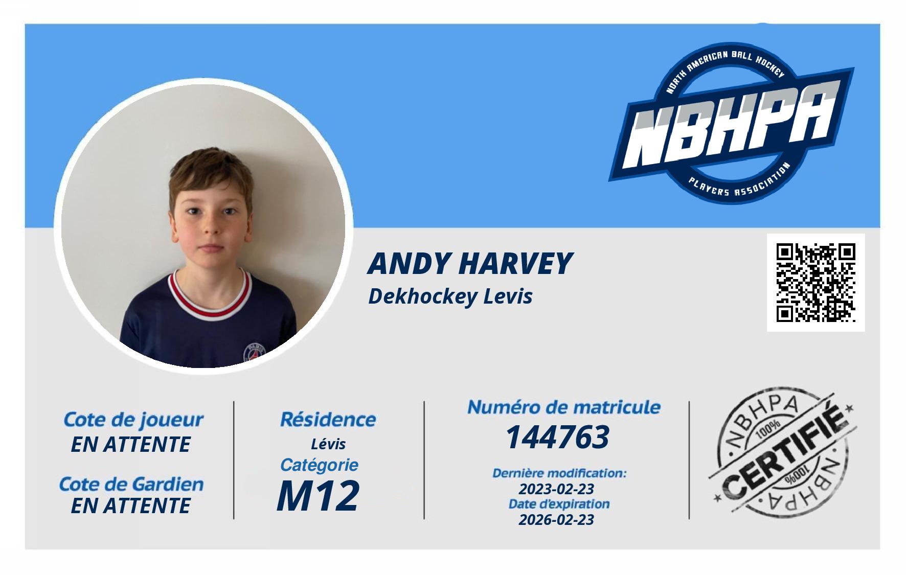 Andy Harvey