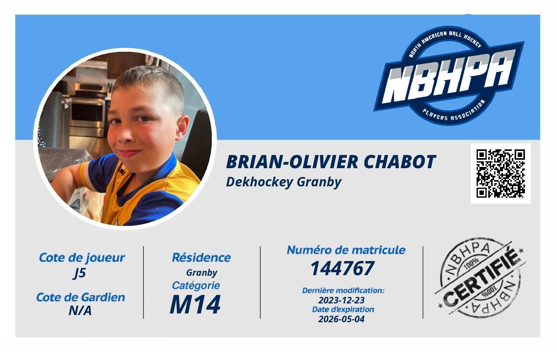 Brian-Olivier Chabot