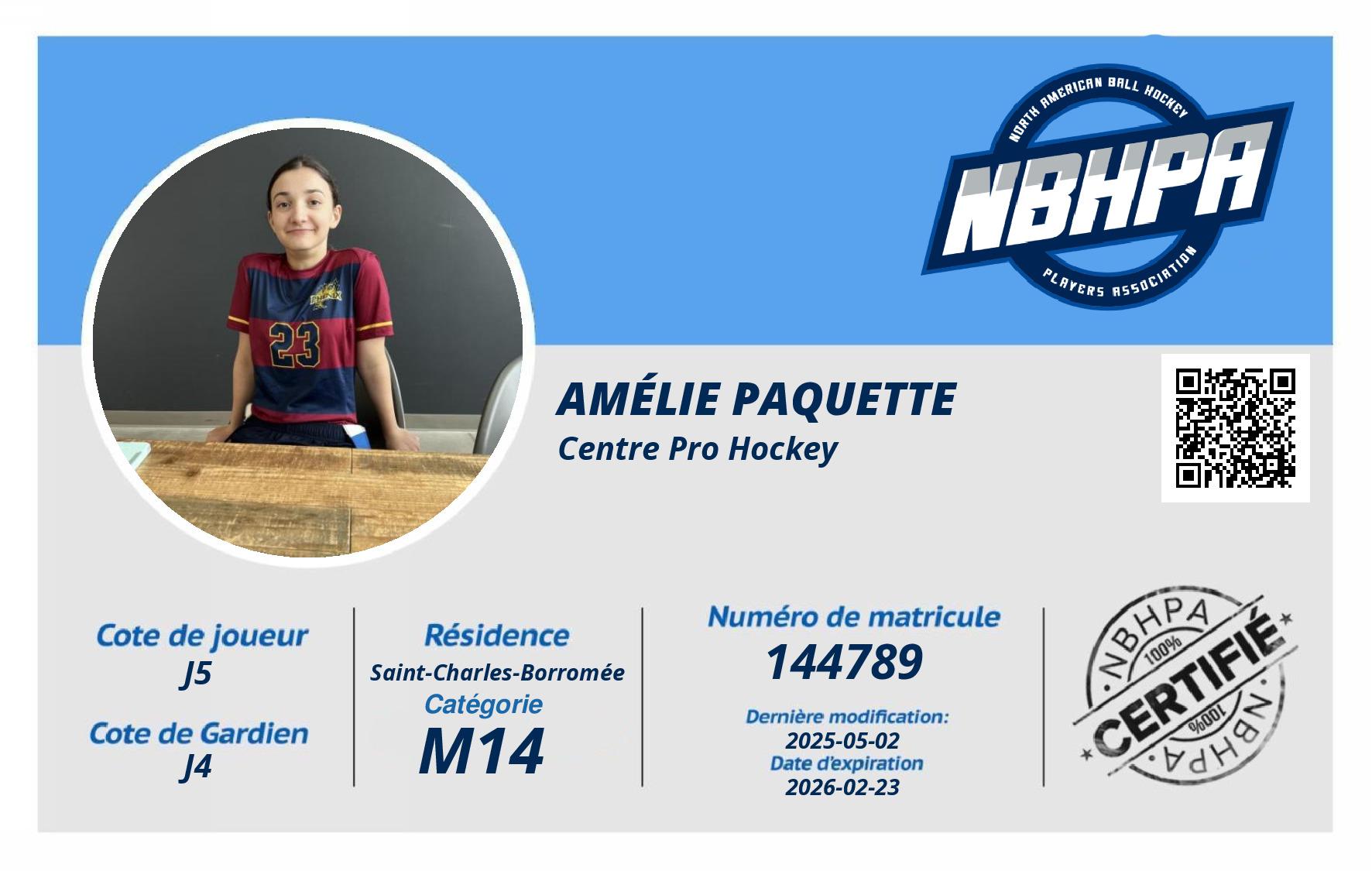 Amélie Paquette