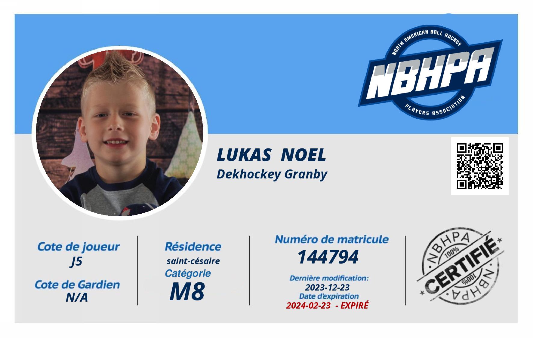 Lukas  Noel