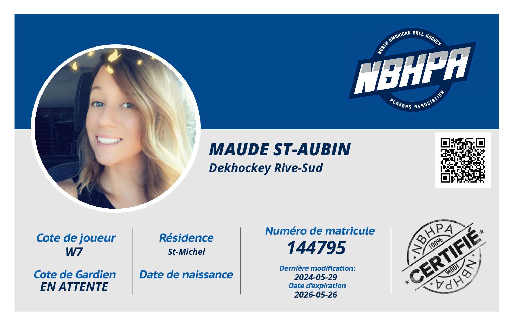 Maude St-Aubin