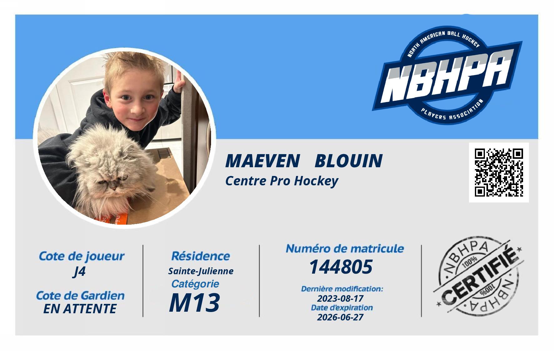 Maeven   Blouin