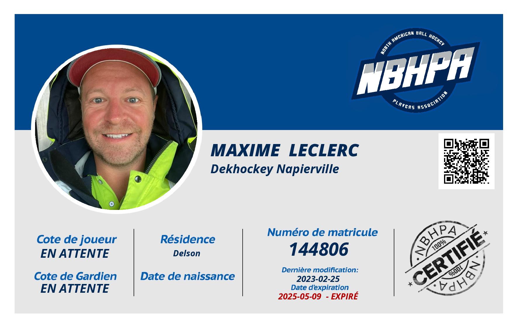 Maxime  Leclerc