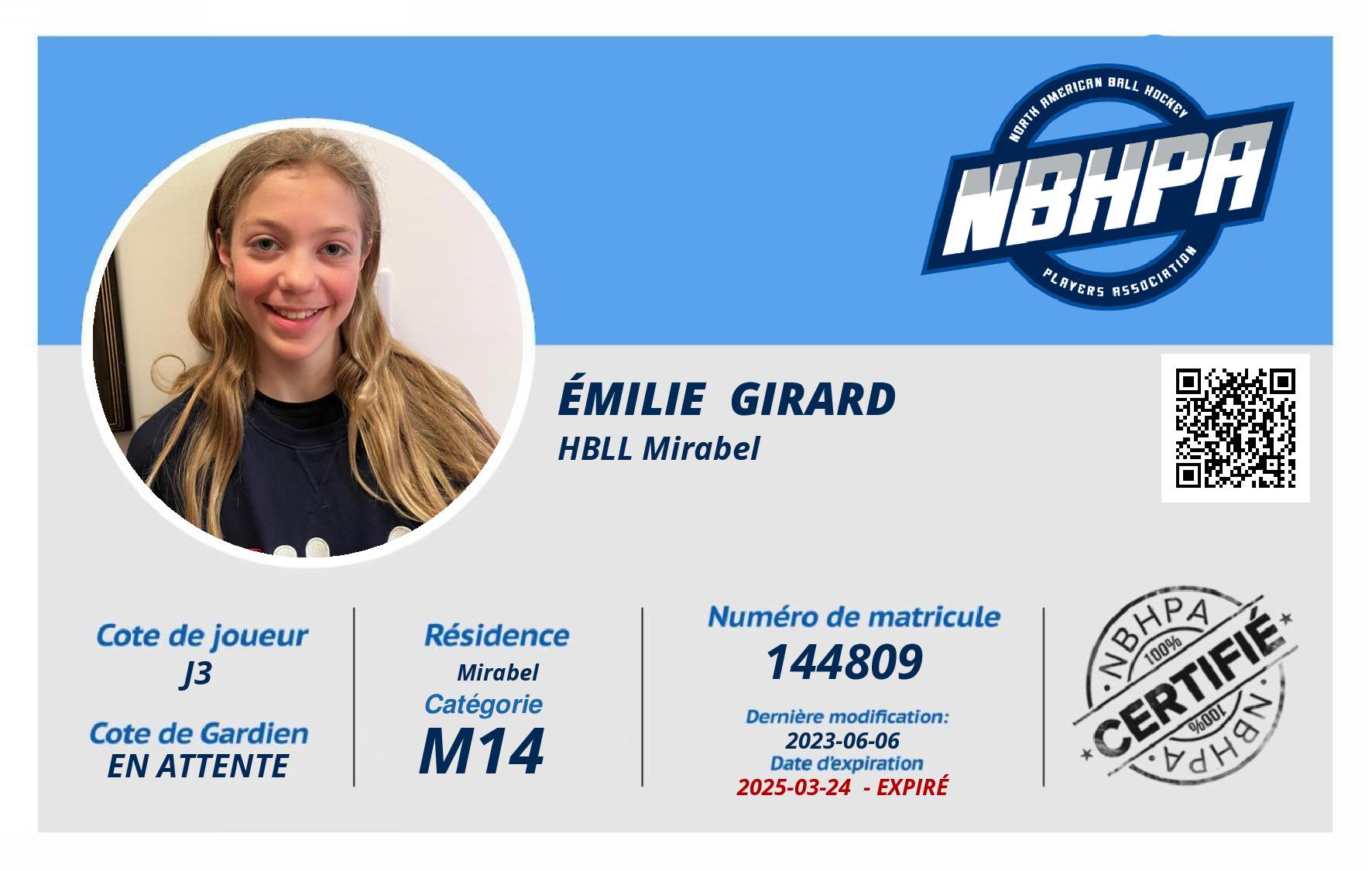 Émilie  Girard