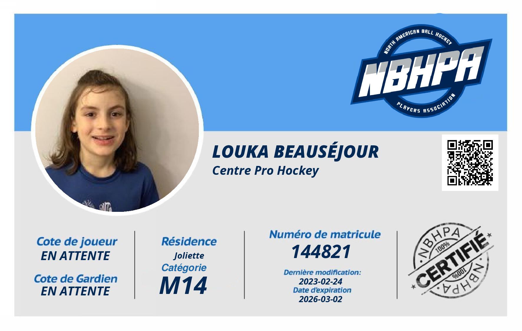 Louka Beauséjour
