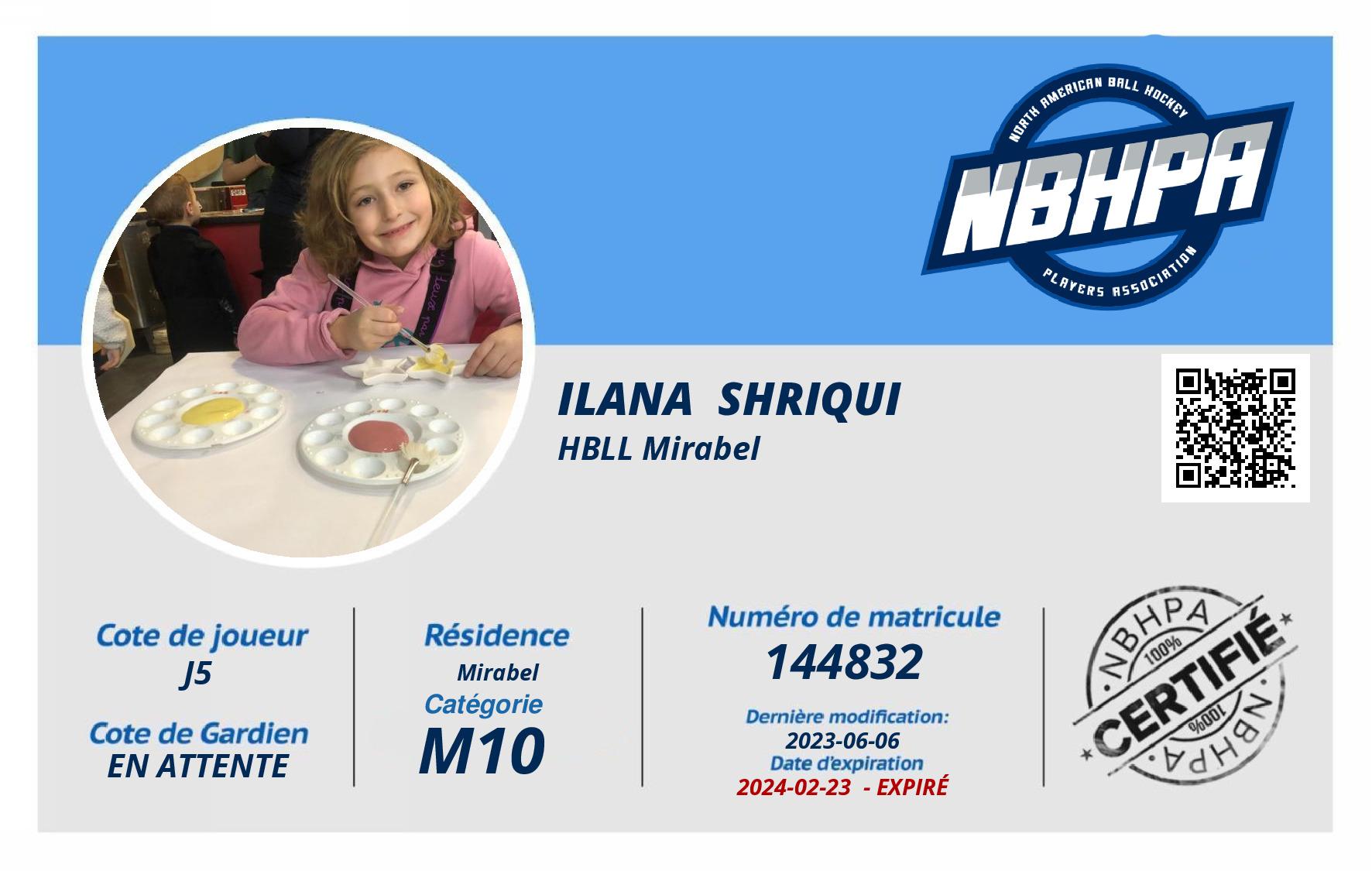 Ilana  Shriqui 