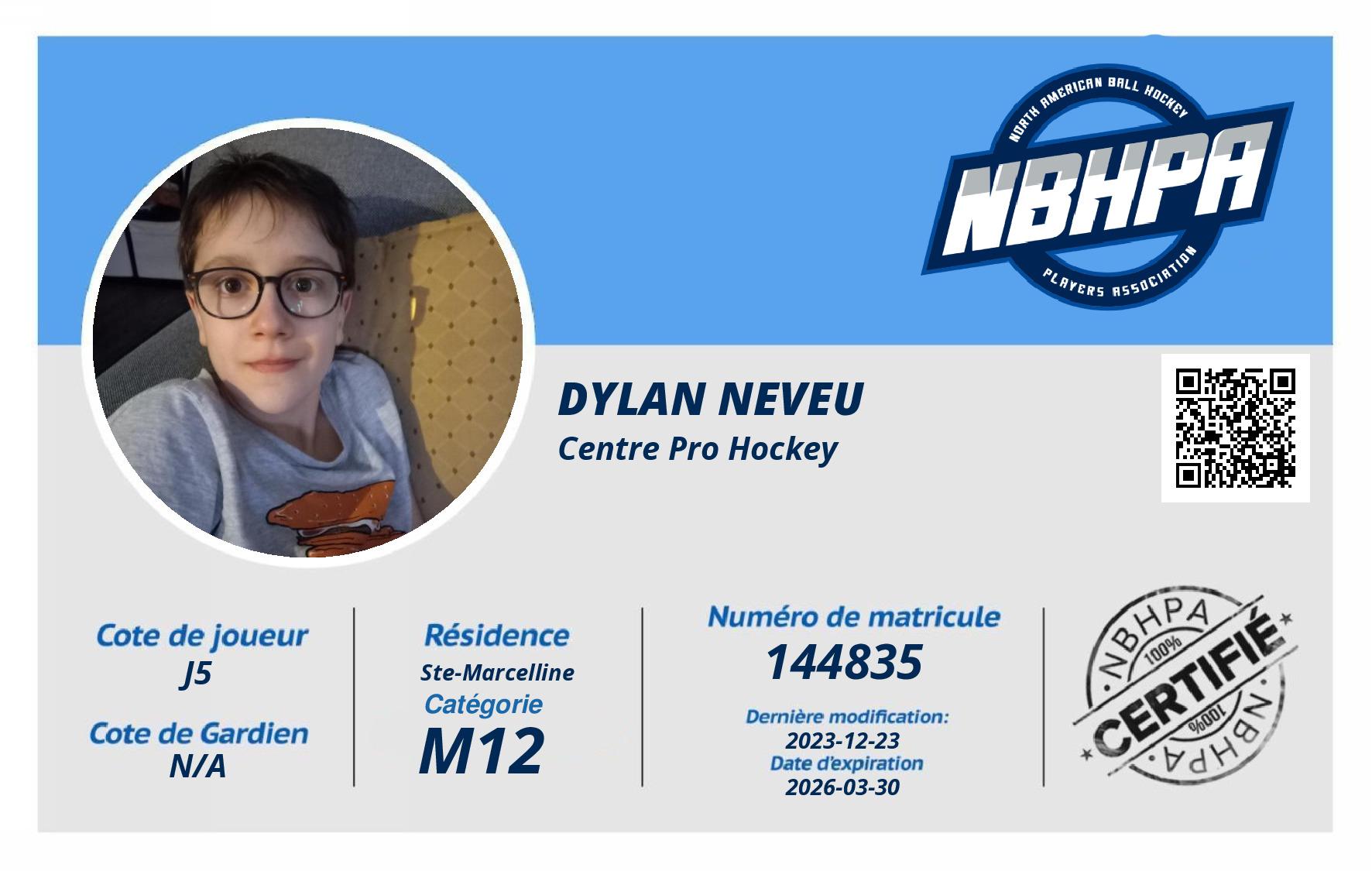 Dylan Neveu