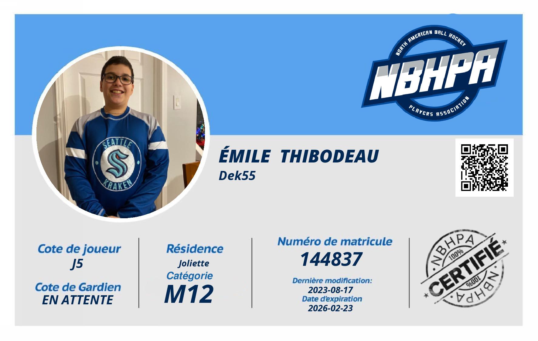 Émile  Thibodeau 