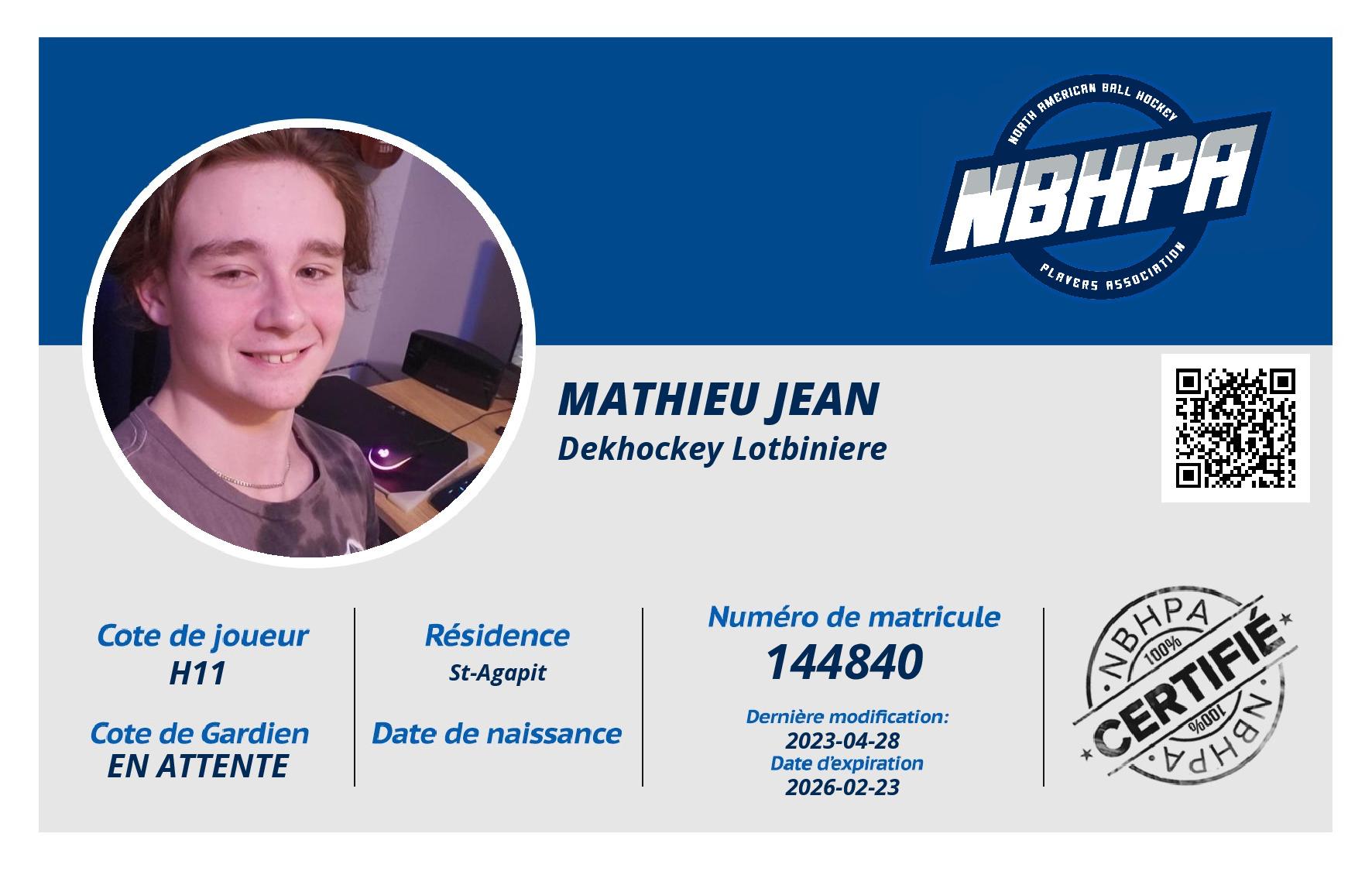 Mathieu Jean