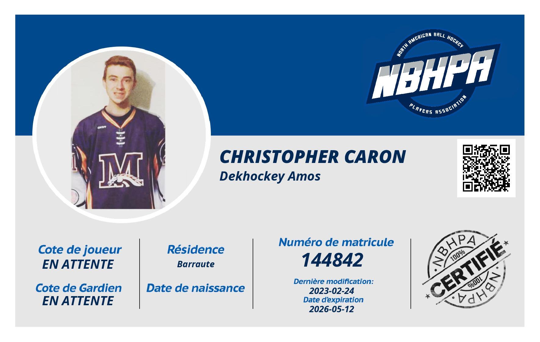 Christopher Caron