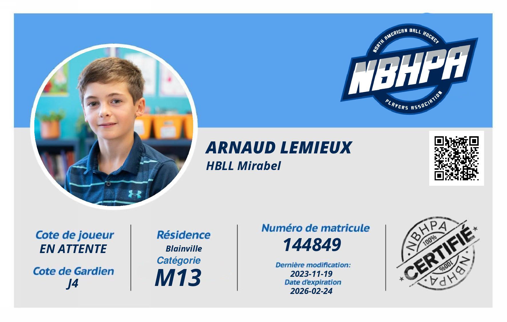 Arnaud Lemieux