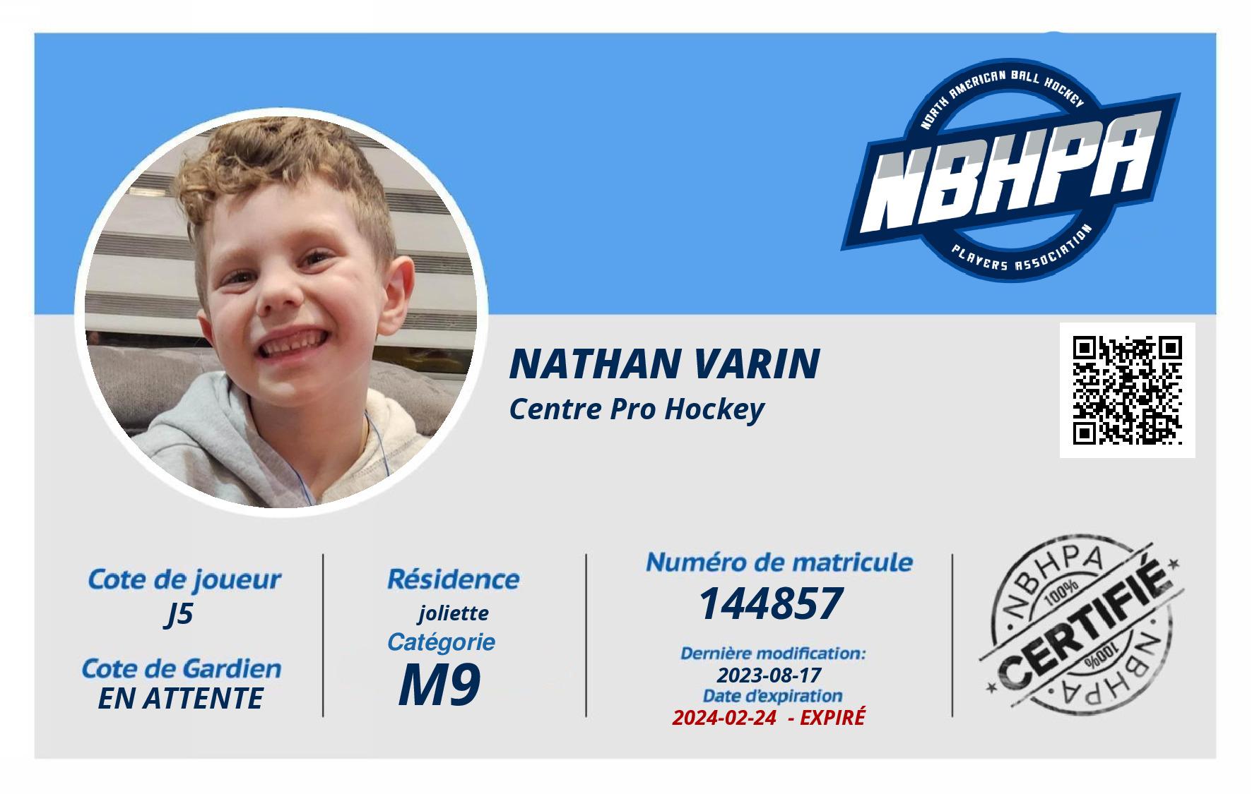 Nathan Varin