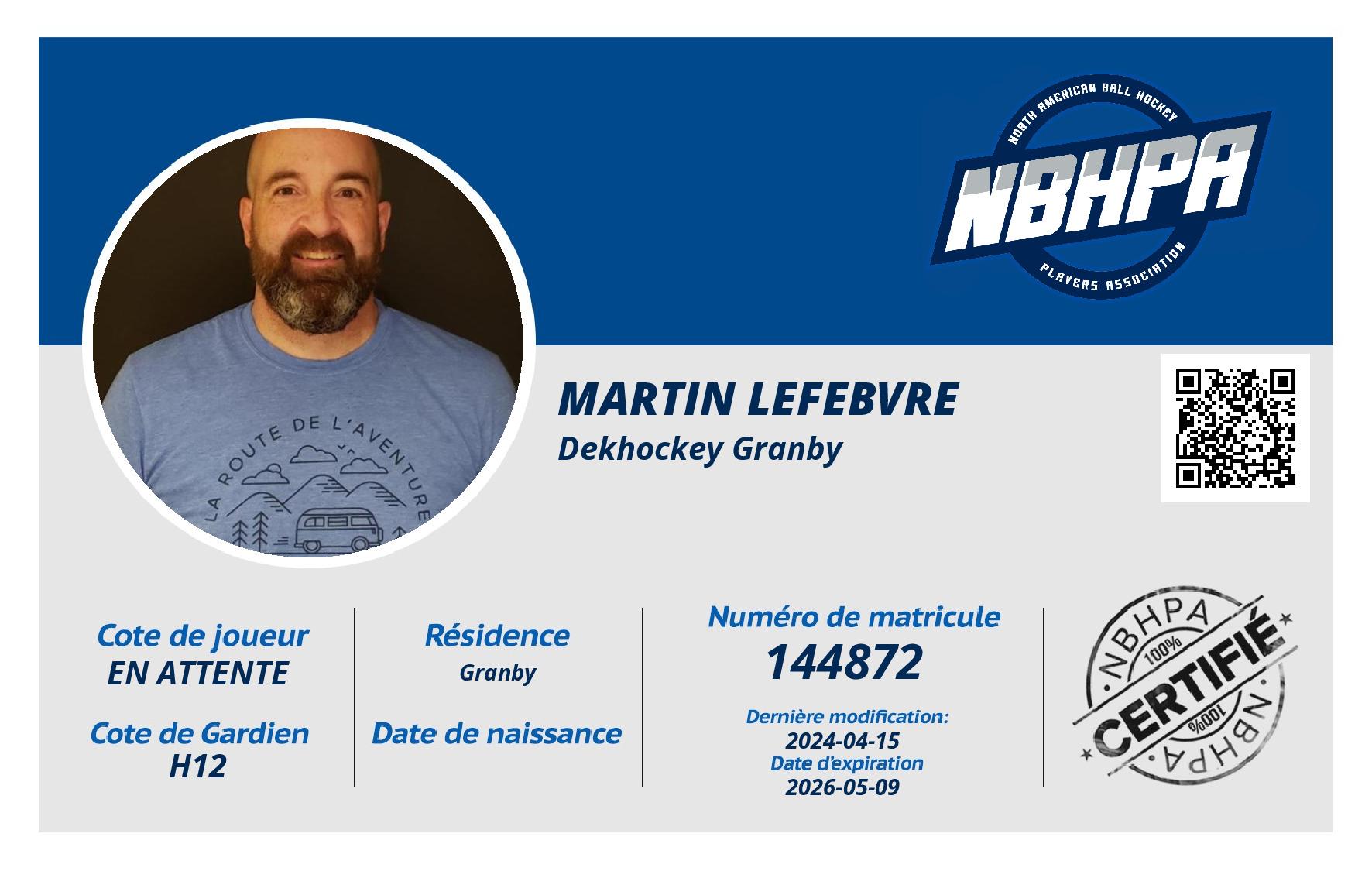 Martin Lefebvre