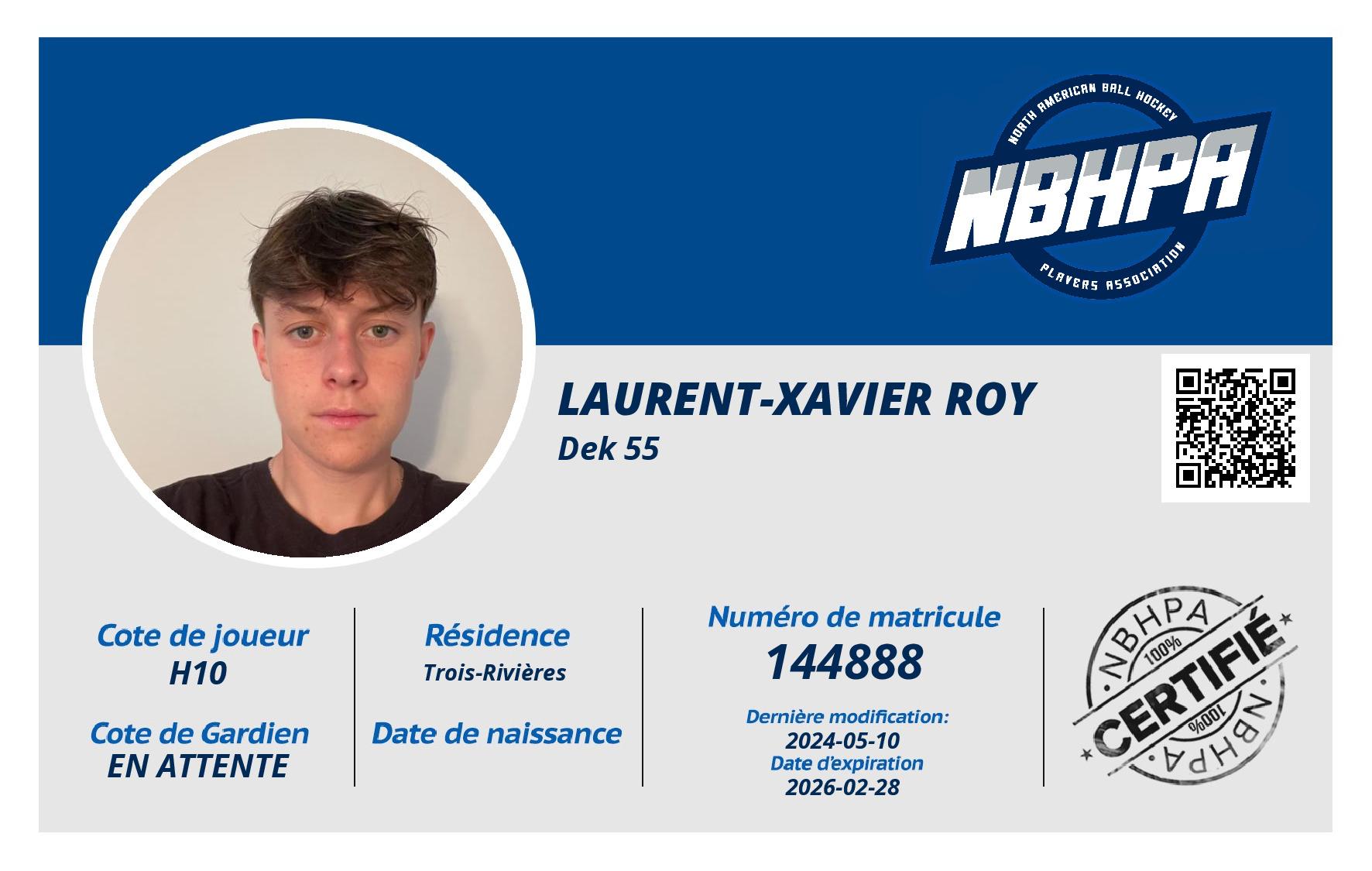 Laurent-Xavier Roy