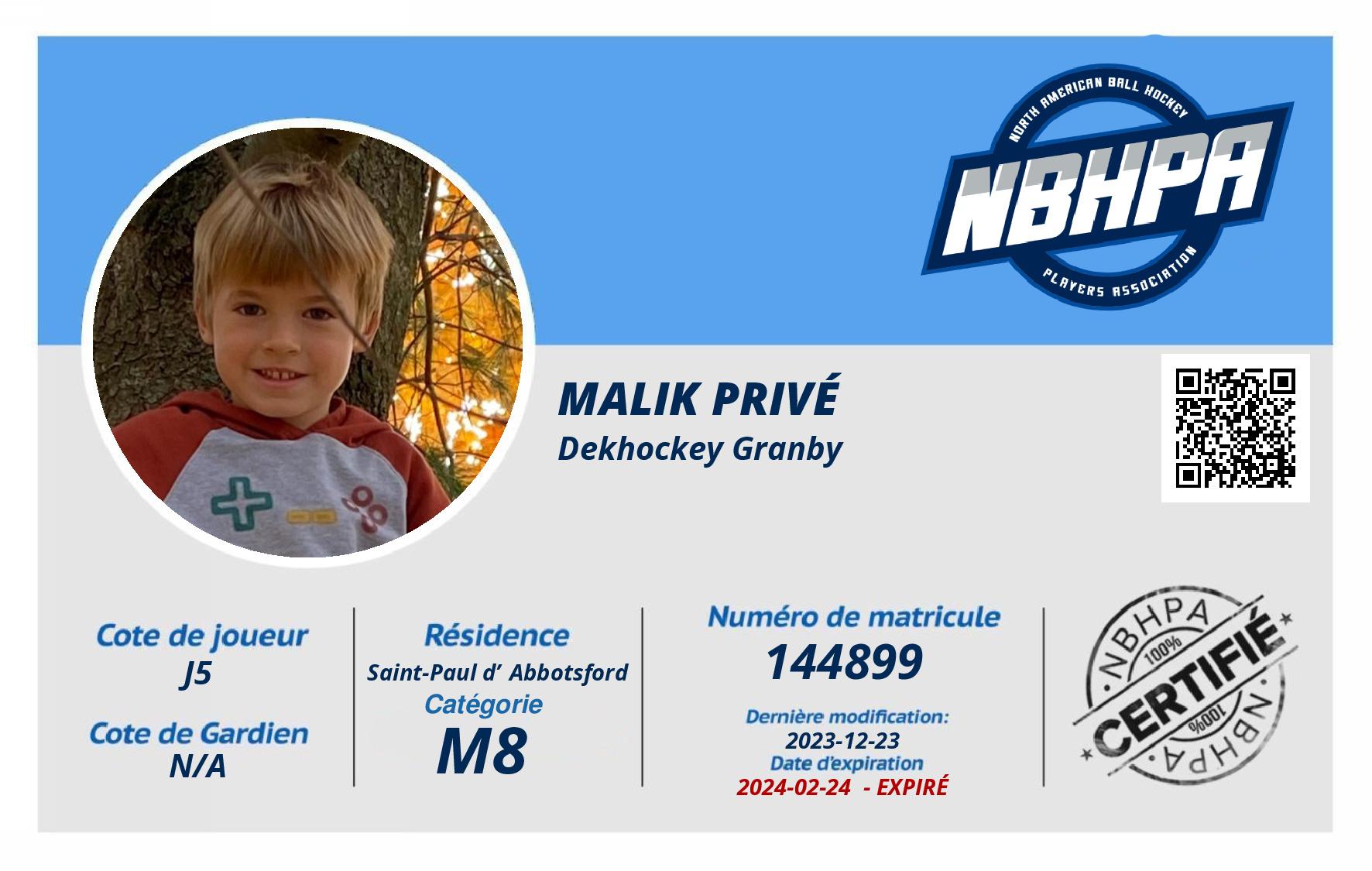Malik Privé