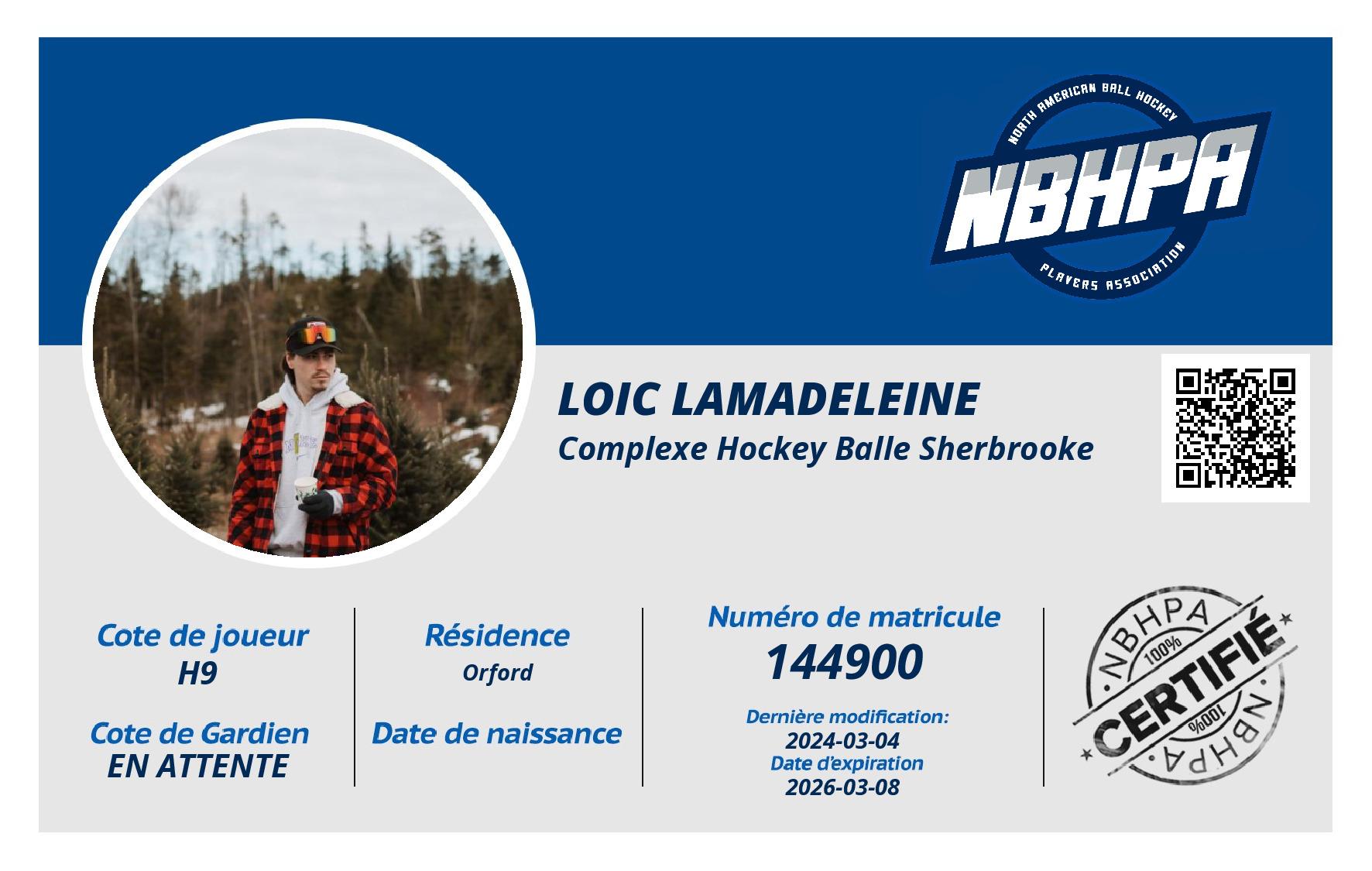 Loic Lamadeleine