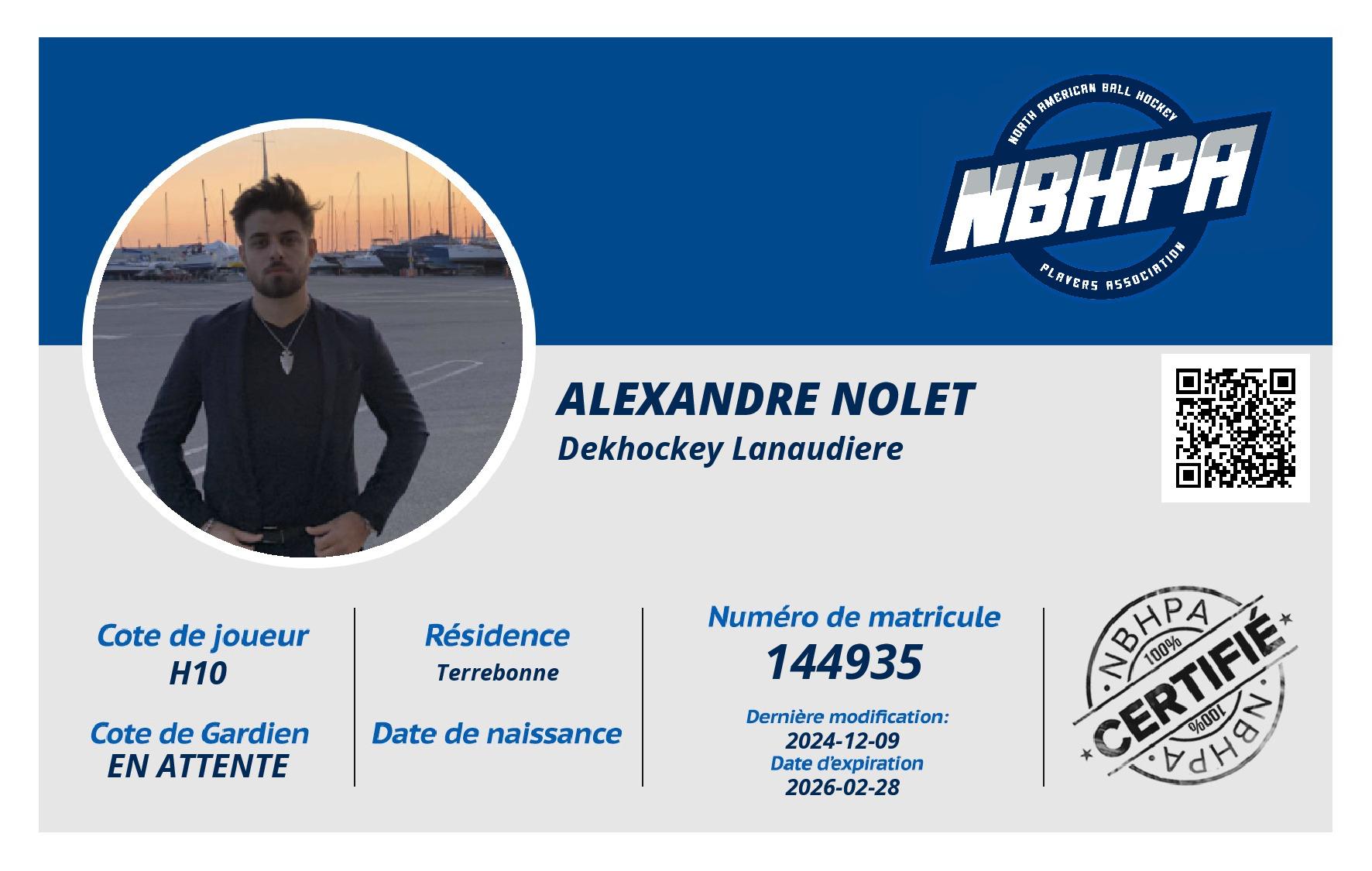 Alexandre Nolet