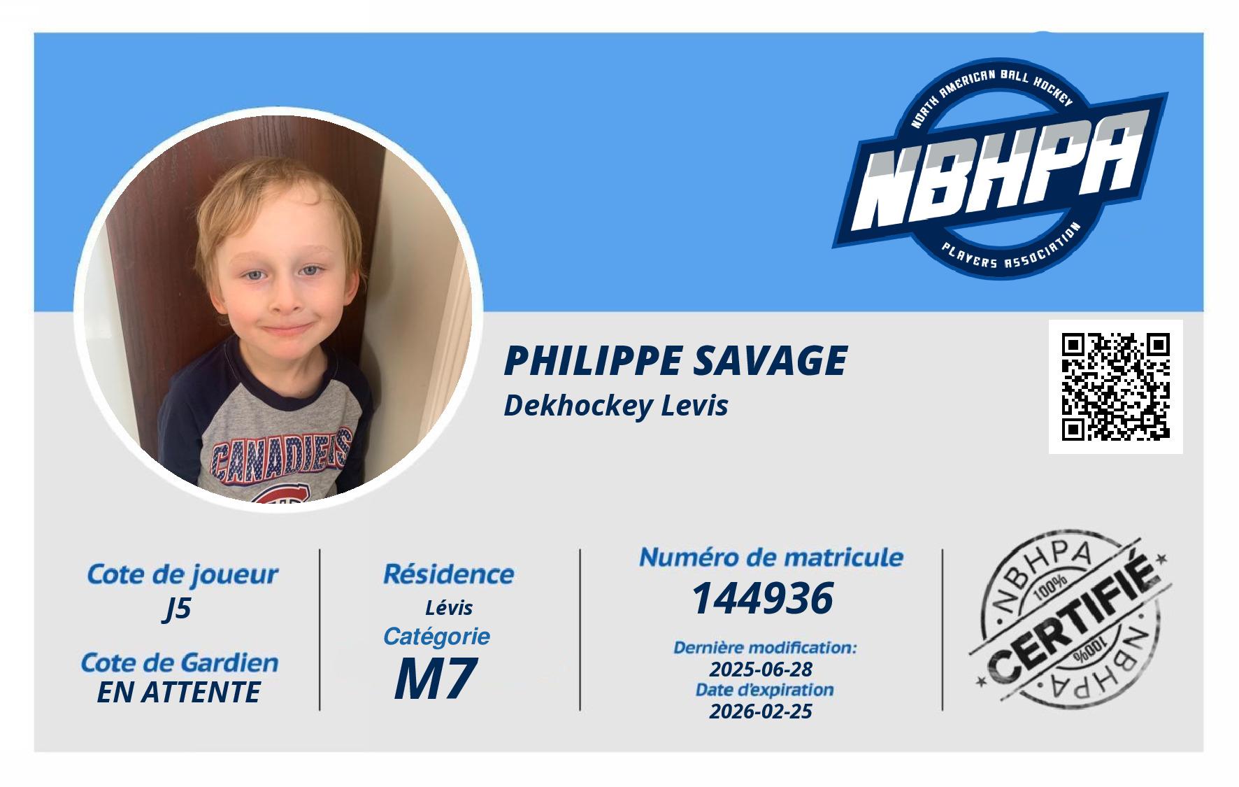 Philippe Savage