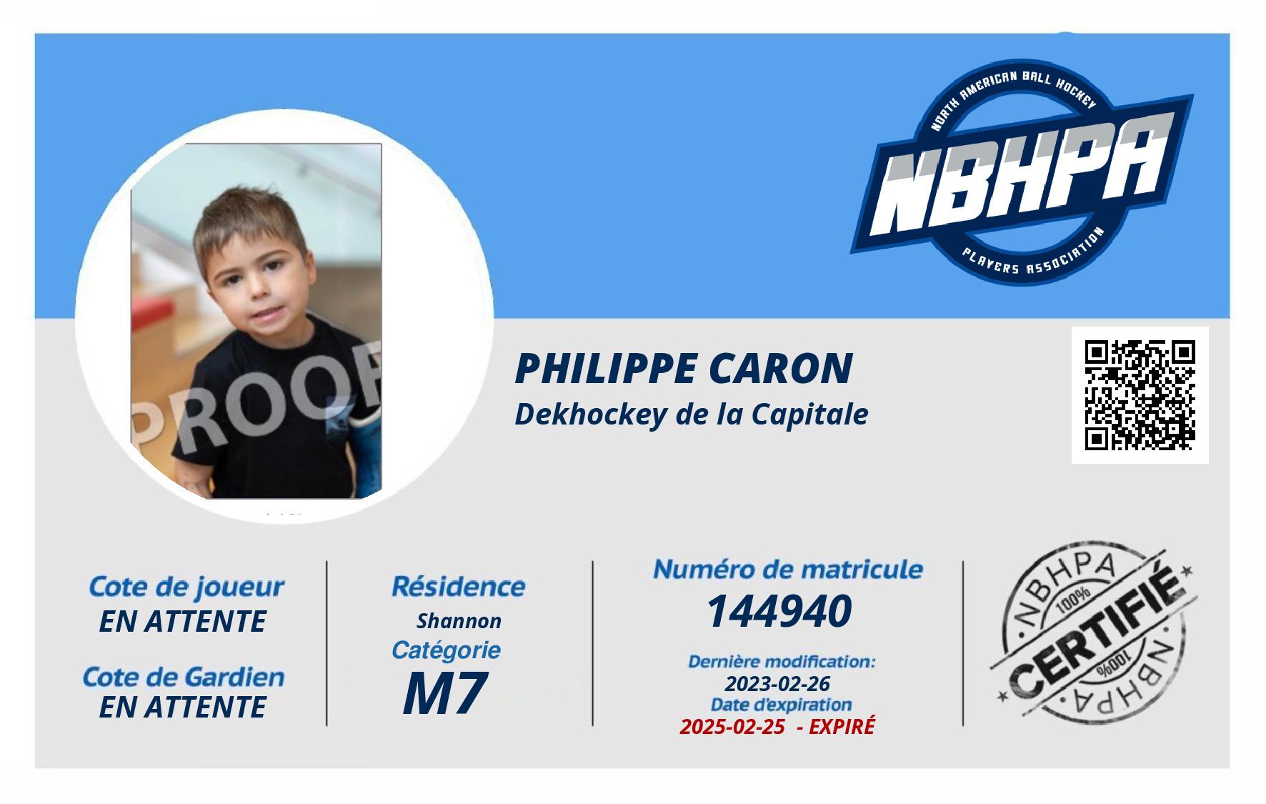 Philippe caron 