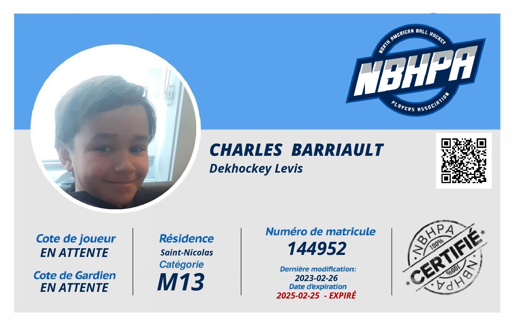 Charles  Barriault