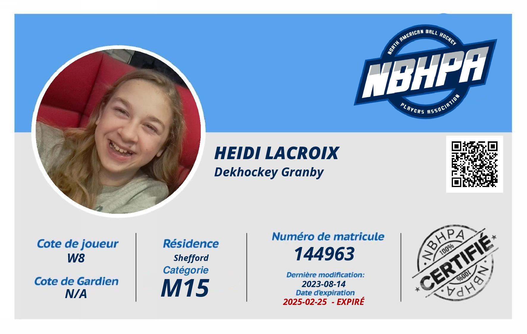 Heidi Lacroix
