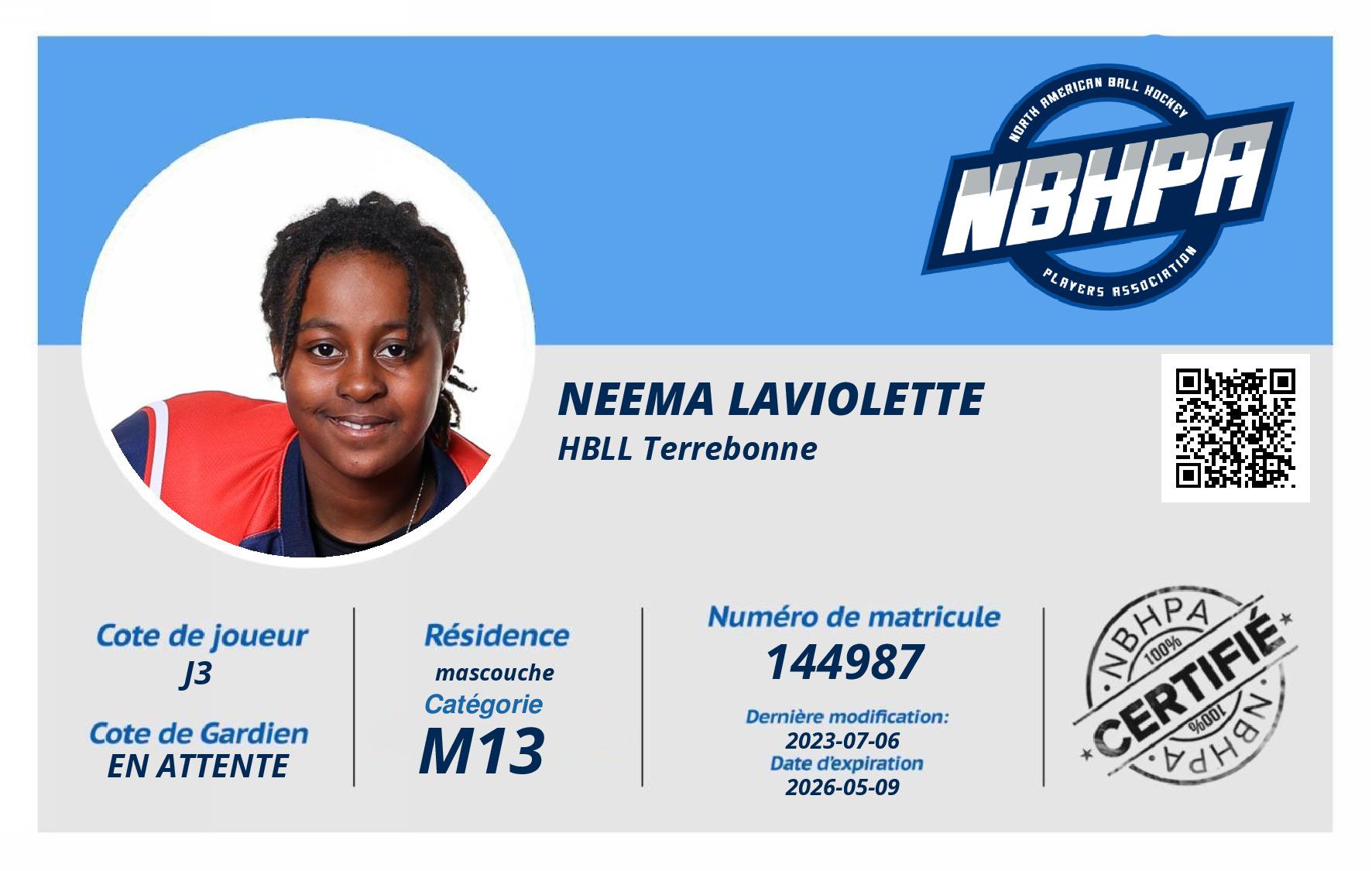 Neema Laviolette 