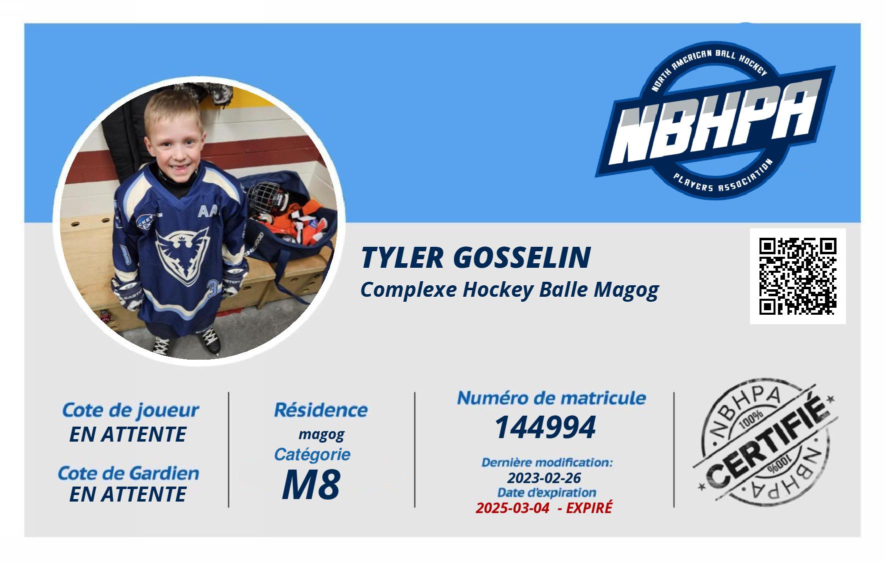 Tyler Gosselin