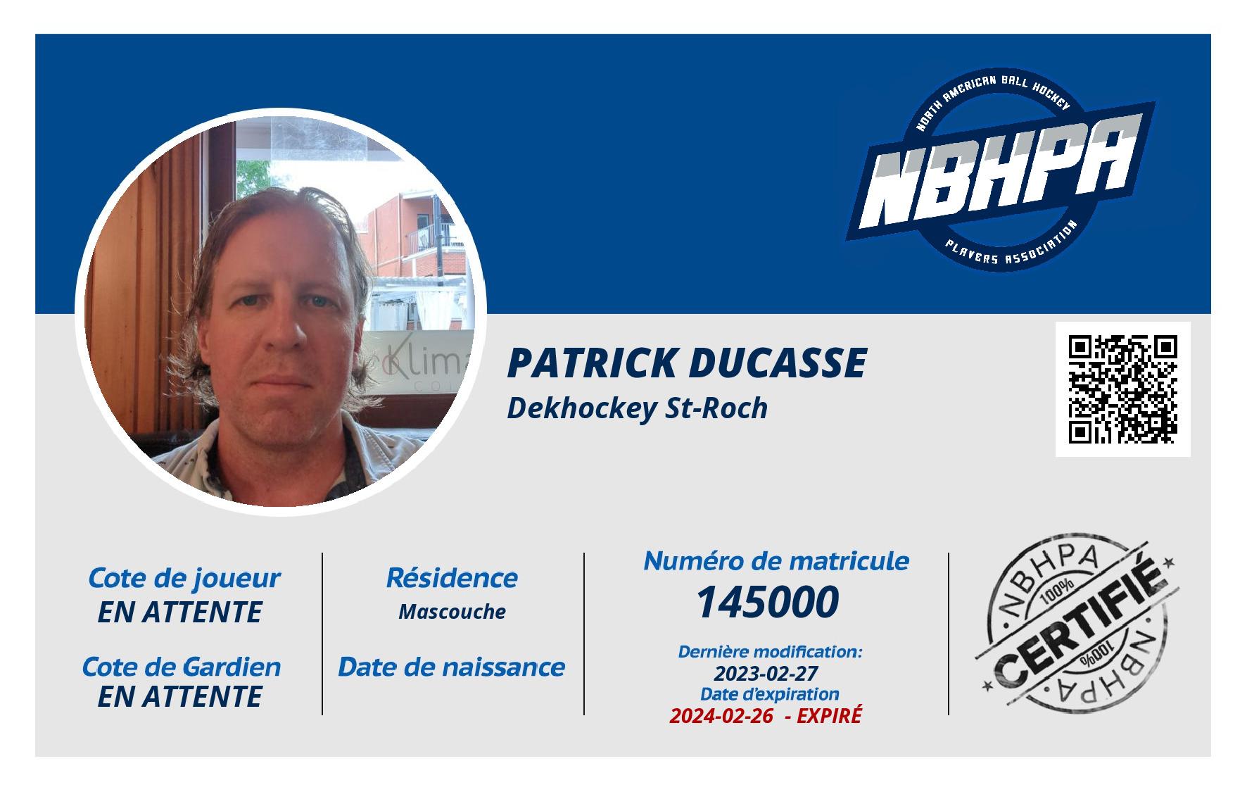 Patrick Ducasse