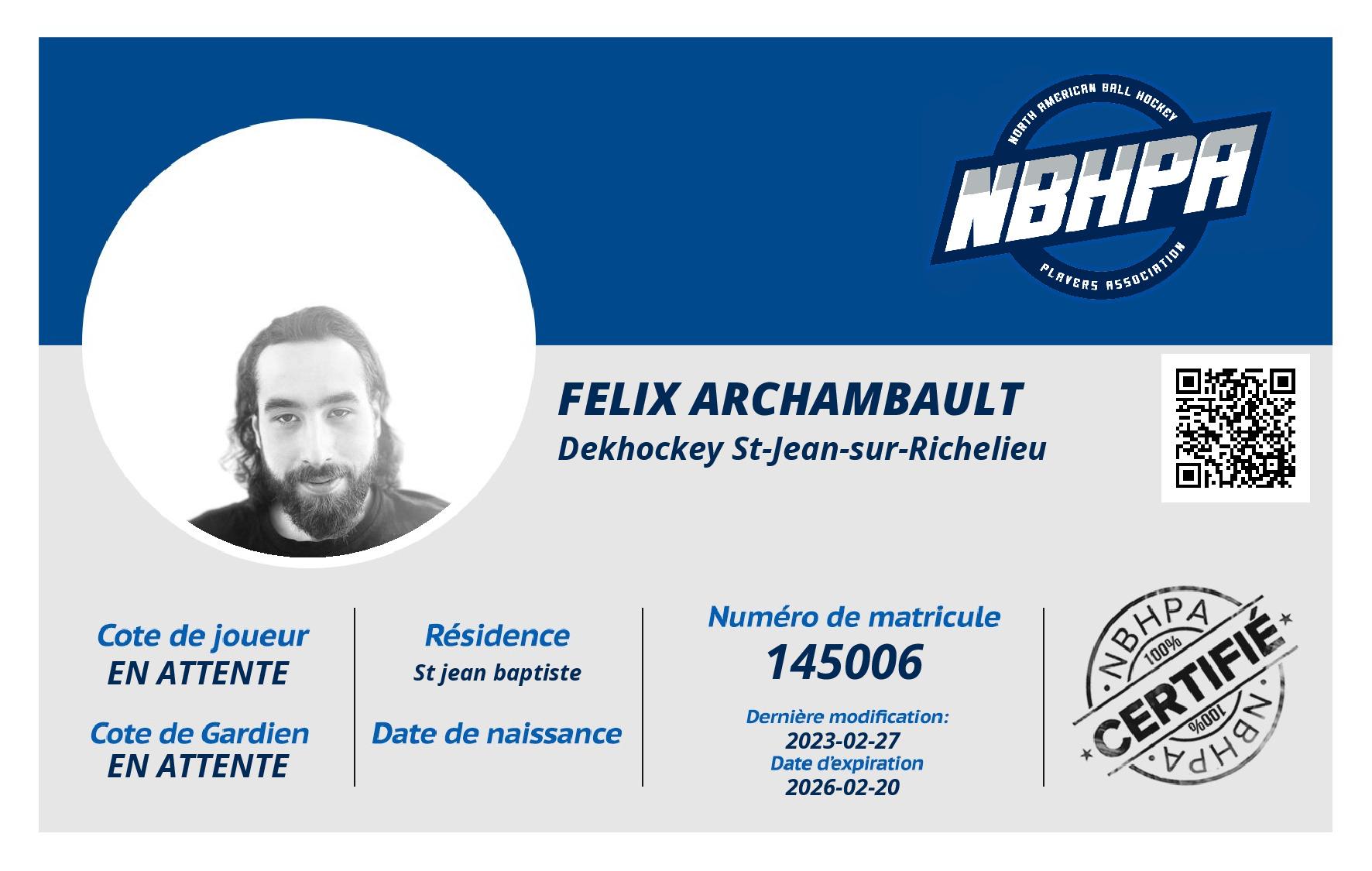 Felix Archambault