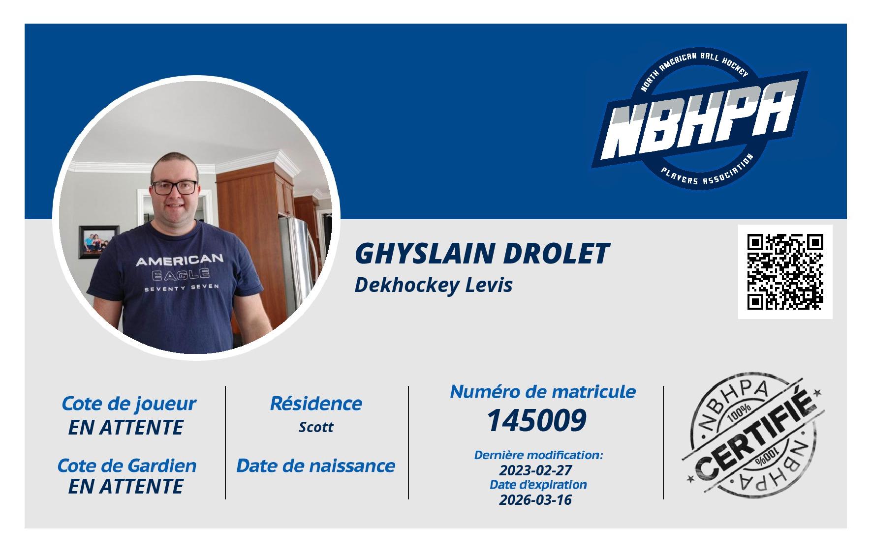 Ghyslain Drolet