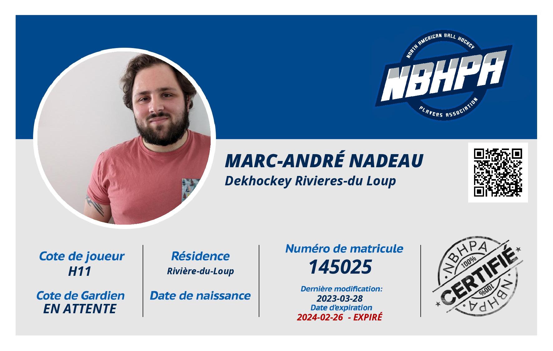 Marc-André Nadeau
