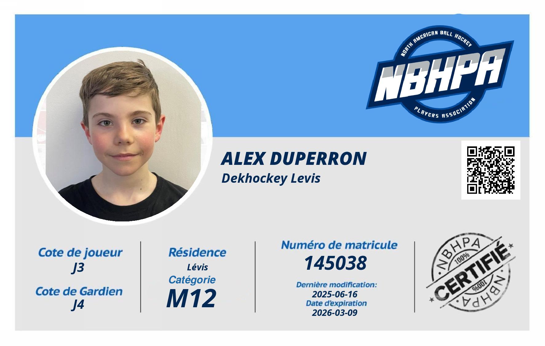 Alex Duperron