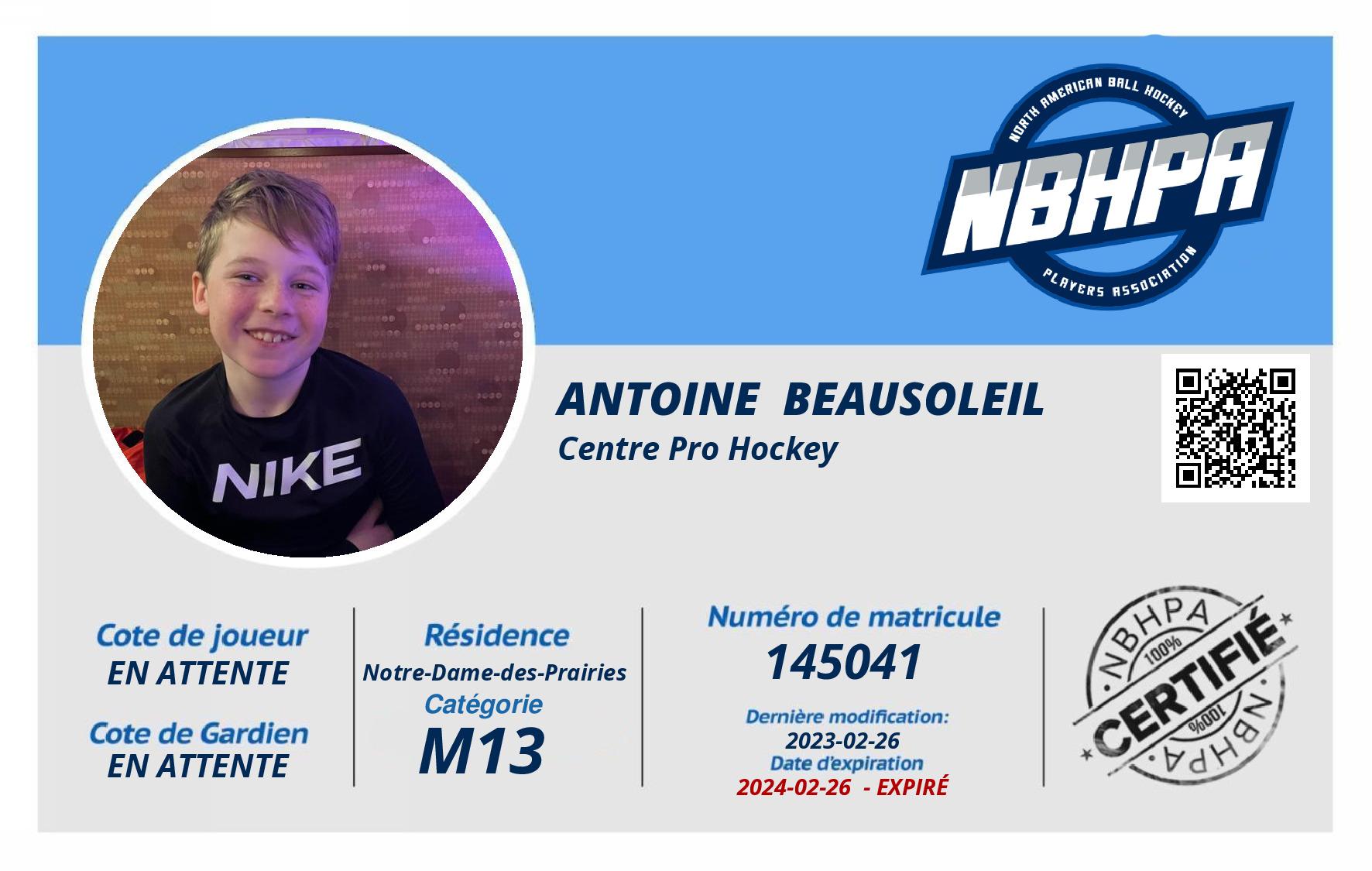 Antoine  Beausoleil 