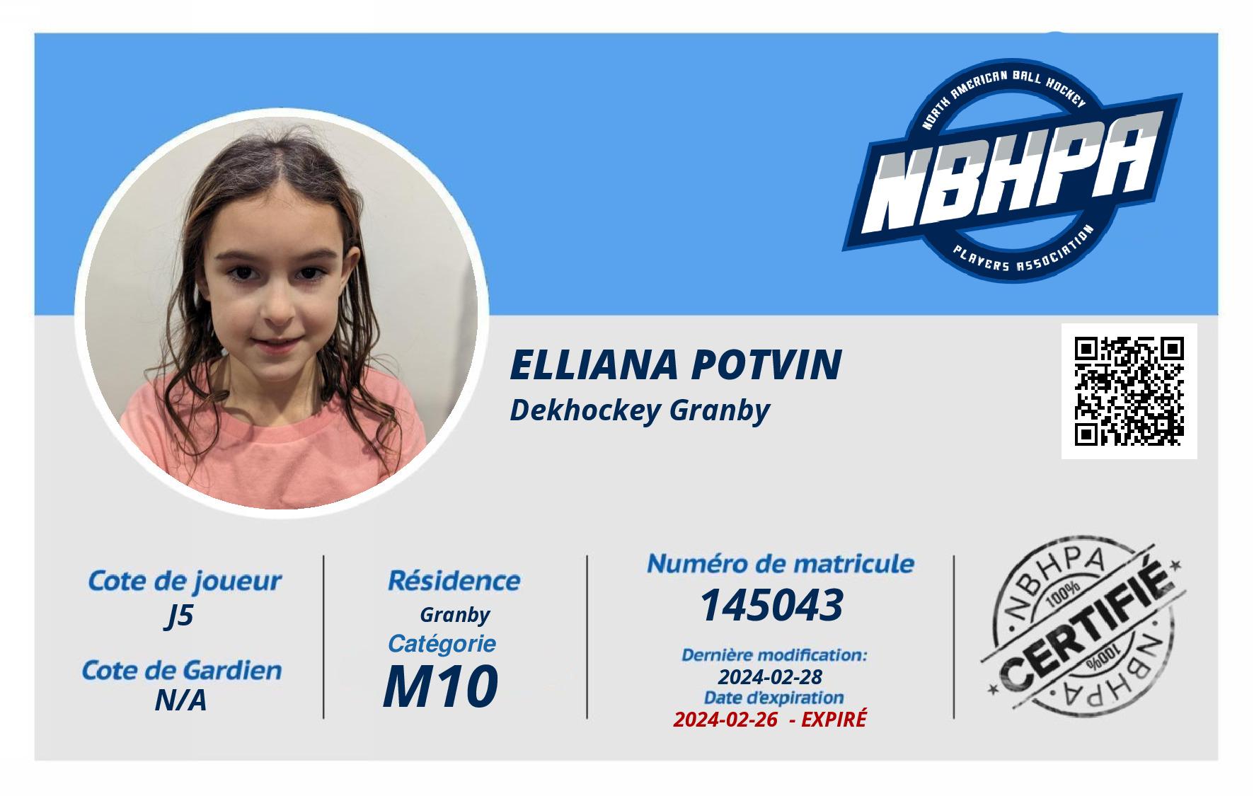 Elliana Potvin