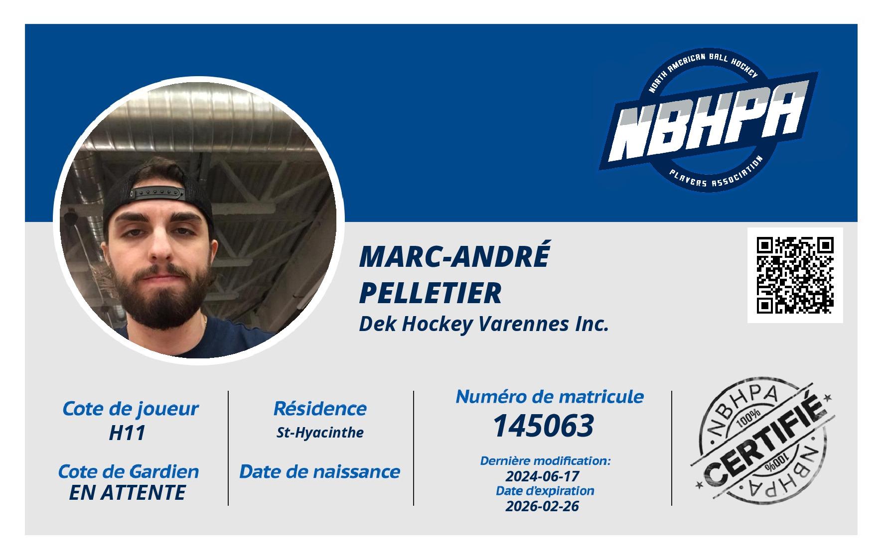 Marc-André  Pelletier 