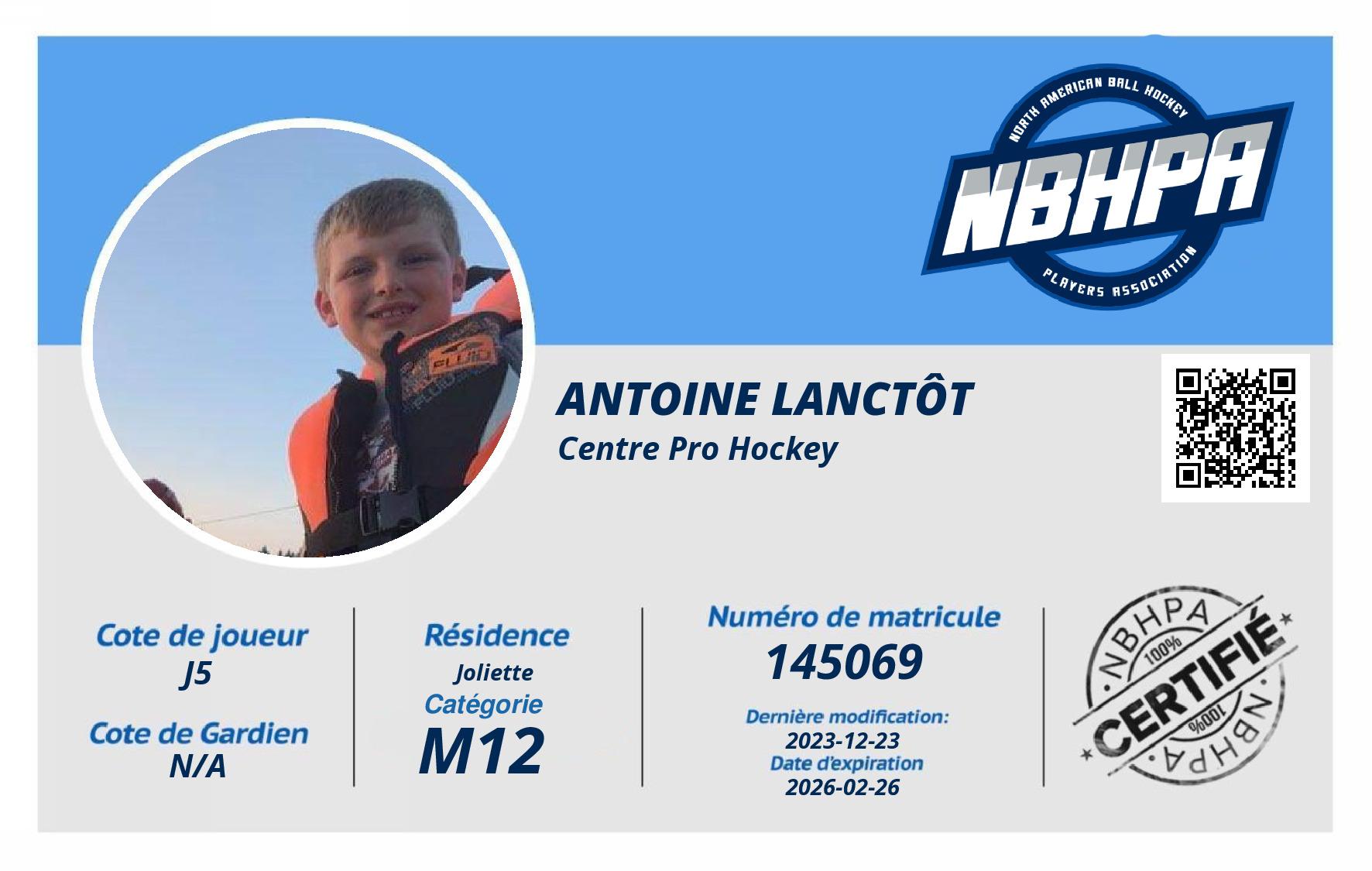 Antoine Lanctôt 