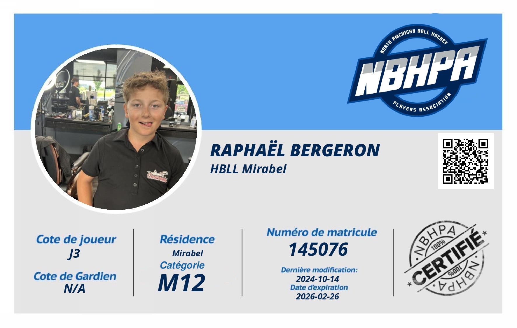 Raphaël Bergeron
