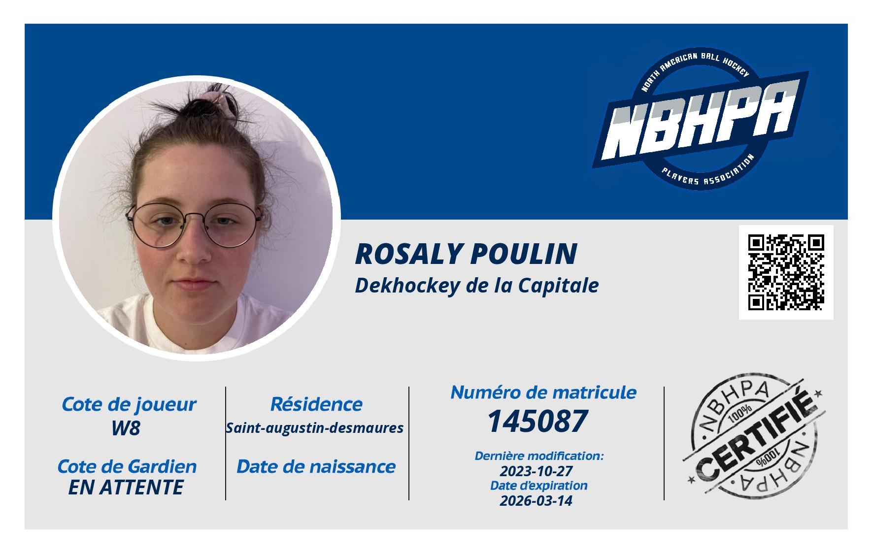 Rosaly Poulin