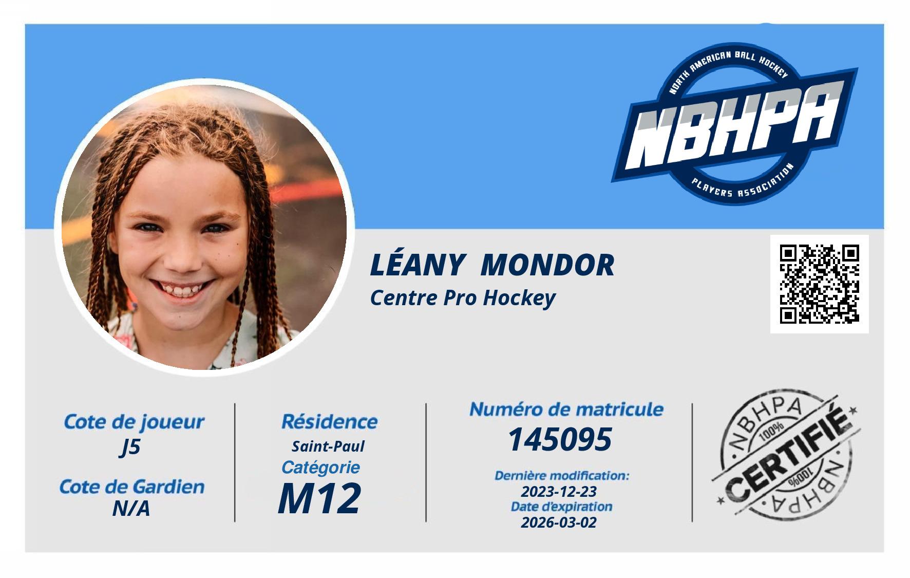 Léany  Mondor 