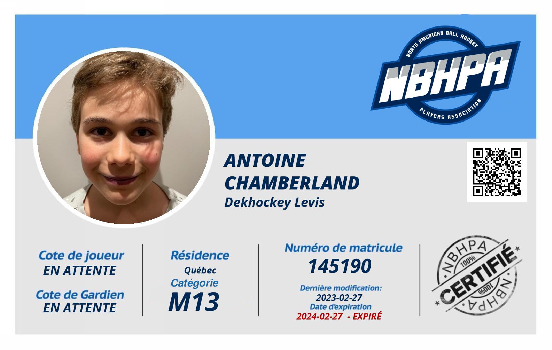 Antoine Chamberland