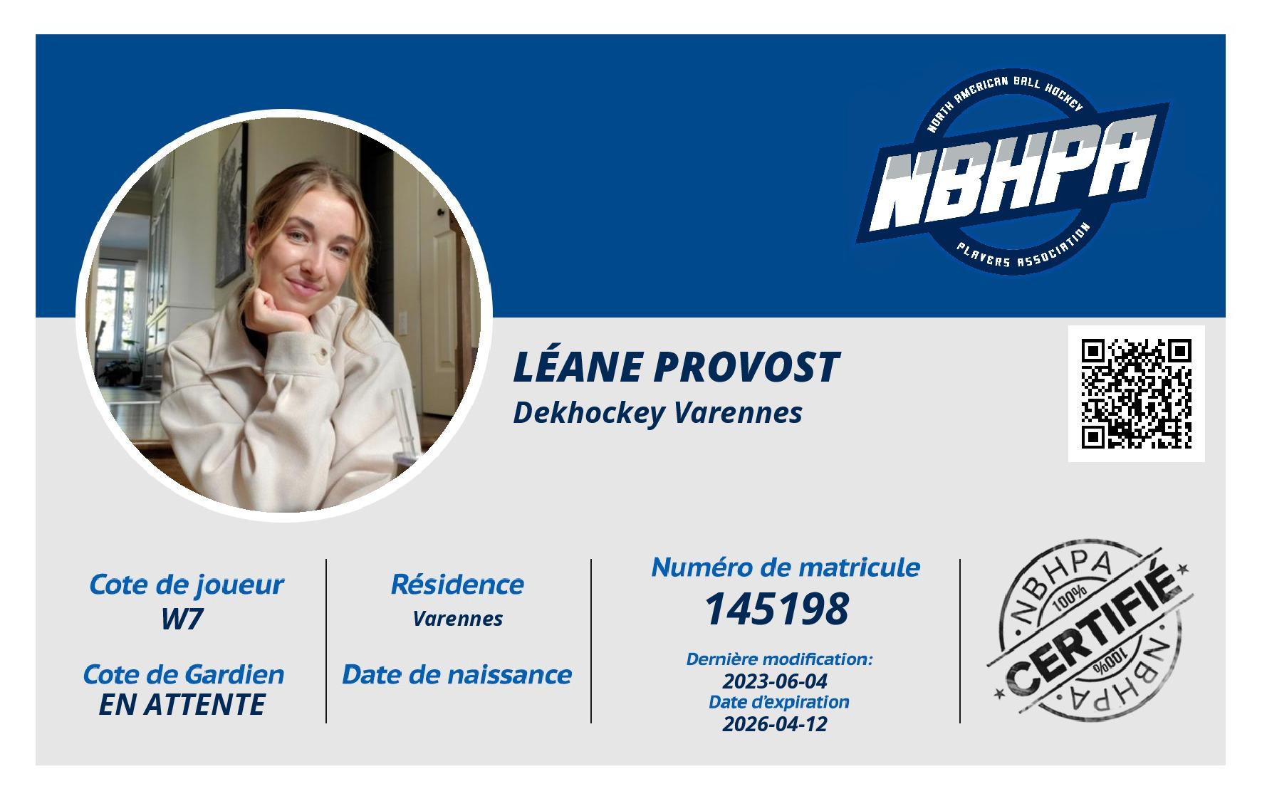 Léane Provost