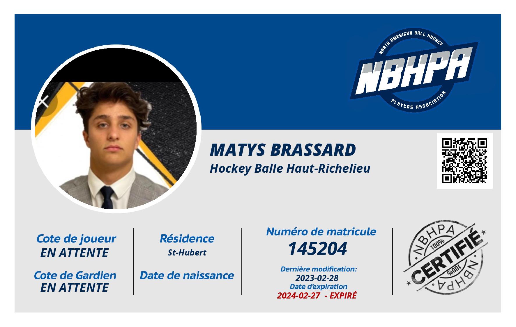 Matys Brassard