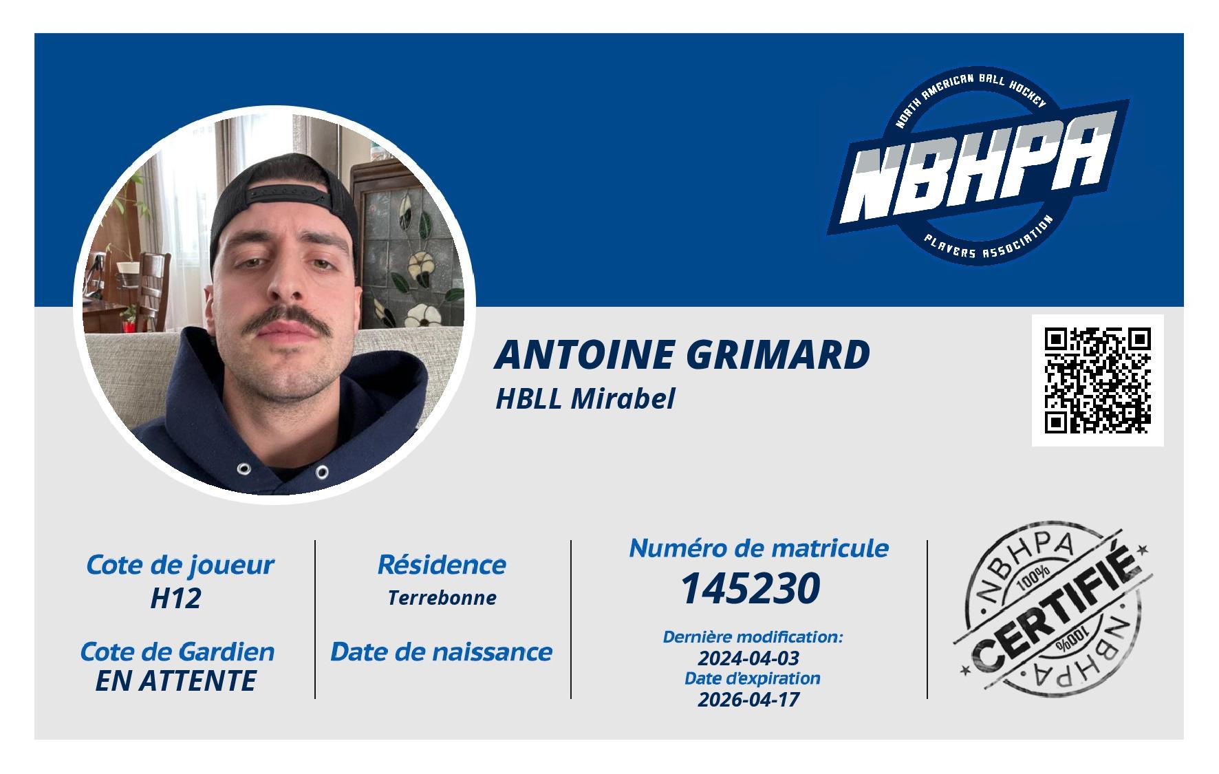 Antoine Grimard